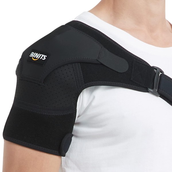 BINITS Shoulder Brace for Rotator Cuff, Tendonitis, Dislocation, Shoulder Pain