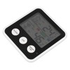 Room Thermometer 3.7in LCD Display High Accuracy Comfort Level Indicator