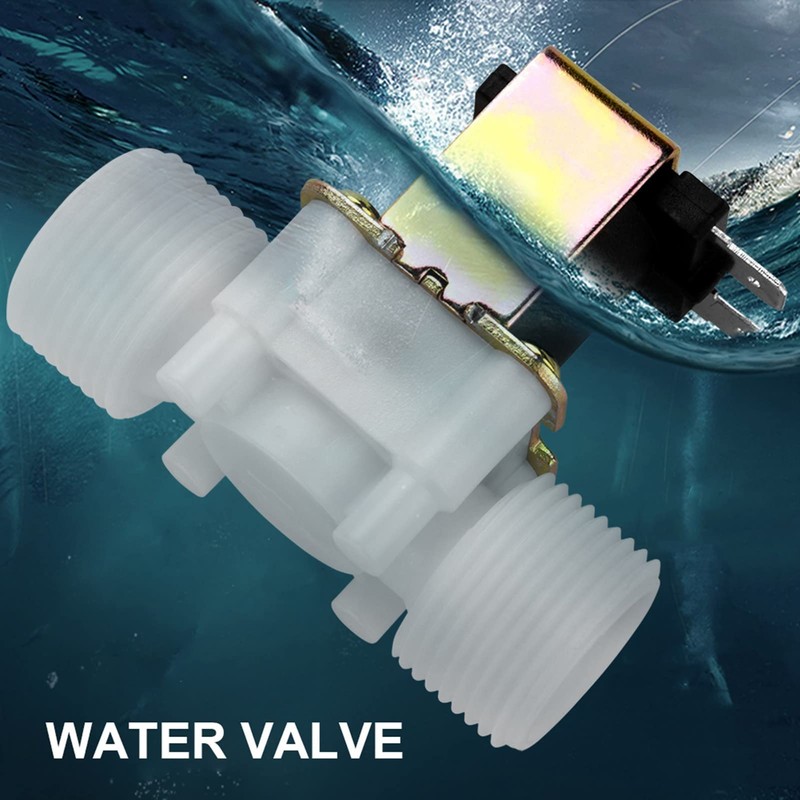 DC 12V Solenoid Valve DN20 3/4 Inch Electromagnetic Switch Normally