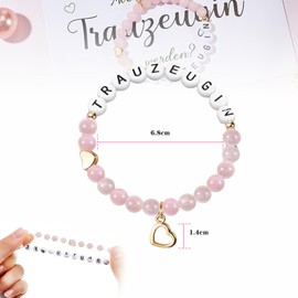 Maid of Honour Bracelet, Bridesmaid Questions Gift, Stretch Bridesmaids Bracelets, Maid of Honour Questions Bracelet, Gift, Bridesmaid Thank You Bracelet, Wedding, Gifts for Bridesmaids, Wedding