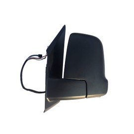 Driver Left Side Door Mirror Power and Heated Power Folding with Signal Light and BLIS Textured Back Cover for Merecedes Sprinter Freightliner Sprinter from 2019 to 2024