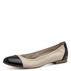 Tamaris Ballerina Women's Elegant, Beige Nude Comb, 37 EU