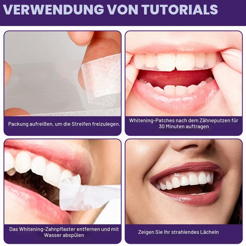 Teeth Whitening Powder, with Teeth Whitening Bleaching Strips, Teeth Repair