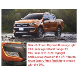 TUNEZ® LED Daytime Running Light DRL for Ranger Wildtrak T6 MK2 2016 2017 2018 2019 2020 2021