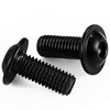 M5-0.8 x 8mm Flanged Button Head Socket Cap Screw Bolts,