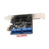 PCI-E X1 to 2 Ports 19 Pin USB 3.0 Header