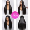 22 Inch Straight Glueless Pre Plucked Pre Cut 7X5 HD