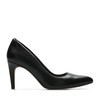 Clarks Women's Laina Rae Closed Toe Pumps, Black Black Leather,
