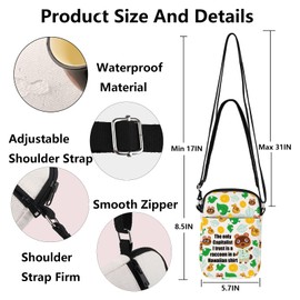 G2TUP Animal Tommy Crossbody Bag Tom Nook Gift Nook Cranny Bell Bag Tom Loan Gift ACNH Merch (The only Capitalist CA)