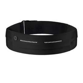 KIKAWORD Running Belt Men Women, Belt Waist Pack Phone Holder, Adjustable Lightweight Flipbelt ，Sweat Resistant Workout Running Pouch for Women and Men