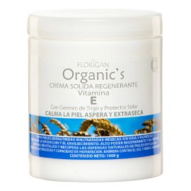 Crema Sólida Regenerante Vitamina E Florigan® 600grs. Fresca