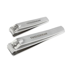 Tweezerman Women's Stainless Steel Combo Clipper Set, 2 Count