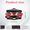 Tripod Leveling Base, Camera Leveler with Bubble Level 3 Axis