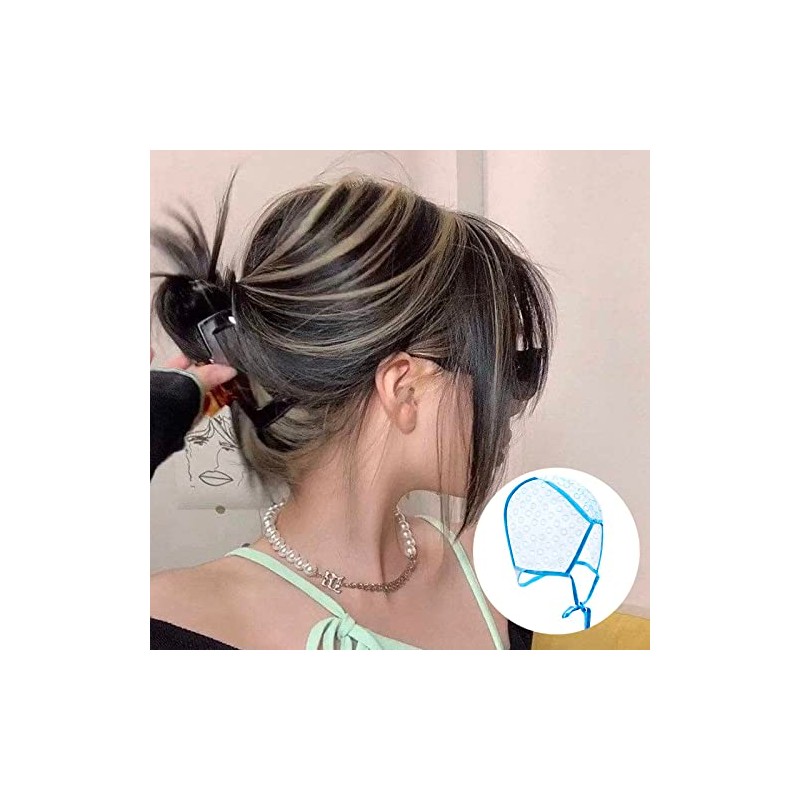 Hair Highlighting Kit Disposable Highlight Cap Coloring Dye Tool Set