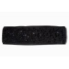 Claire’s Claire Black soft plush rhinestone wrap spa head wrap