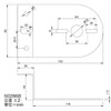 Bath Markers Mounting Stays Z 90 X 45 X 120