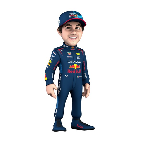 MINIX Perez Red Bull 12cm Czech Figurine Collectable Gift Idea