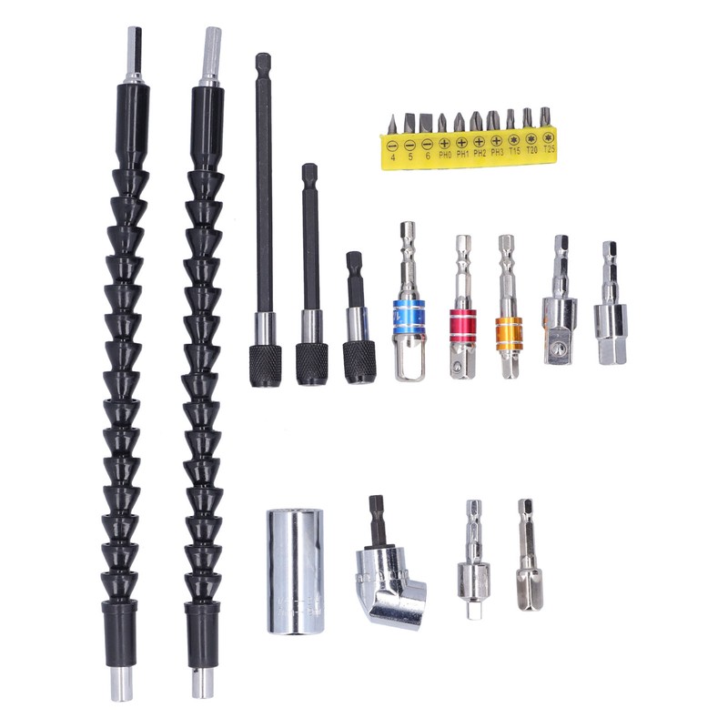 Drill Extension Flexible Stainless Steel Right Angle Bendable Drills Bit