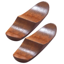Ciieeo 2Pcs Wooden Chopstick Holder Multifunctional Chopsticks Rest for Home Use Elegant Vintage Design Prevents Rolling and Keeps Tableware Clean Tableware Accessory