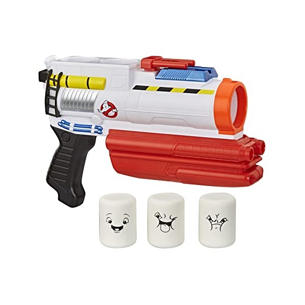 Ghostbusters Mini-Puft Popper Blaster Action Afterlife Roleplay Toy with 3 Foam Puft Popper Projectiles for Kids Ages 8 and Up