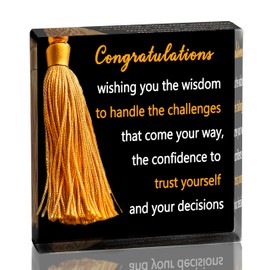 2025 Graduation Decorations Class Of 2025 Gifts Senior 2025 Gifts Meaningful Graduation Gifts For Her Him College Phd Masters Degree Graduation Gifts Double-sided Acrylic Desk Decor