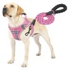 MoNiBloom No Pull Dog Harness w/Leash Set, Reflective Soft Puppy