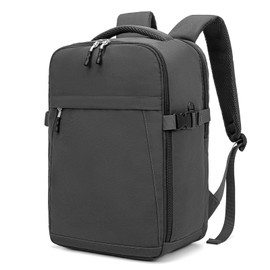 Xkdoai Hand Luggage 40 x 20 x 25 cm for Ryanair, Aeroplane Travel Backpack, Cabin Luggage, Underseat Carry On Travel Bag, Backpack, Cabin Bag, Travel Backpack, gray, Travel Backpacks