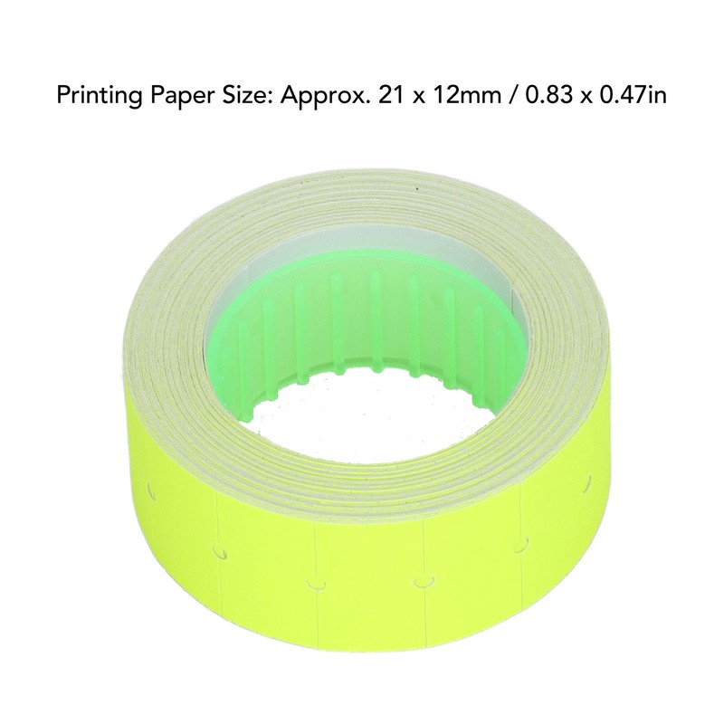 3 Tubes Pricing Label 15000pcs Single Row Price Gun Tag