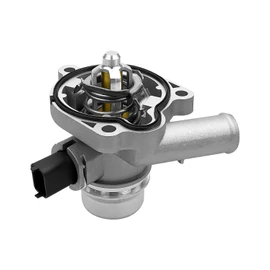 ULZOZN Upgrade Aluminum Coolant Thermostat Housing Assembly Fit for Chevy Cruze Limited Trax Sonic Buick Encore 2011-2020 1.4L Replace 55579010 55565336 55593034