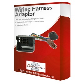 Ford Transit CD radio stereo wiring harness adapter lead loom ISO converter wire