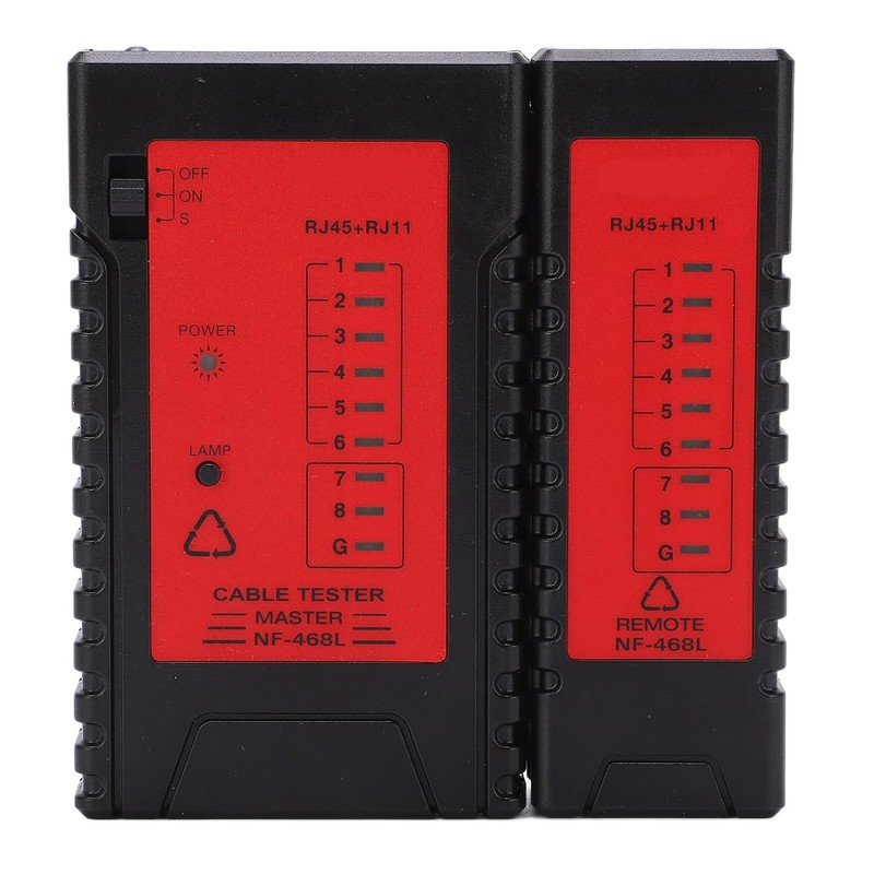 Probador de Cable de Red FTVOGUE56nczmidu3 con Detección RJ45 y