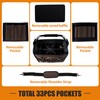 KUNLUN 15-Inch Open Top Tool Bag, Electrician Tool Bag, Tool