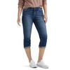 Lee Women's Flex Motion Regular Fit 5 Pocket Capri Jean,