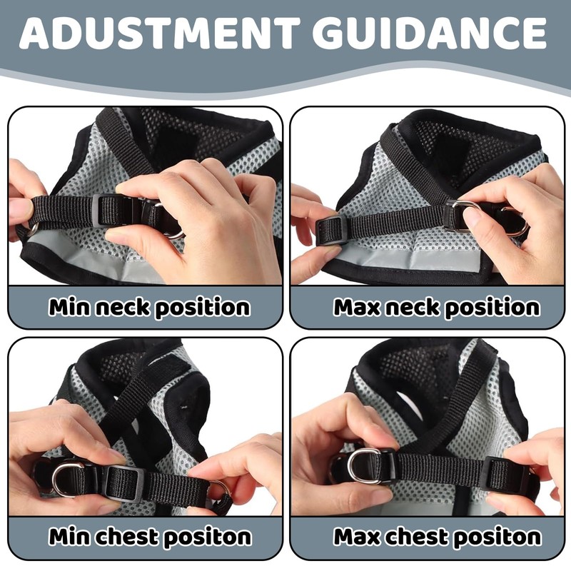 TYXHXTF Cat Harness with Lead, Escape Proof Set, Cats Automatic