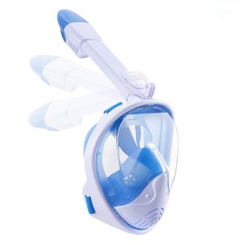Snorkel Mask, Full Face, Diving Mask, Ultra Wide Angle Anti-Fog Design, 180° Wide View, Prevents Water Infusion, Foldable, Sports Camera, Snorkeling Equipment, For Underwater Photography, Sea, Summer,