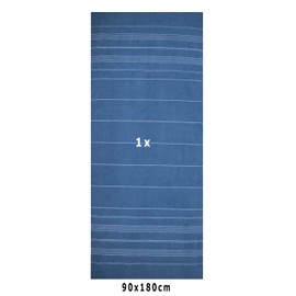 Betz, Bath Towel, XXL, Beach Towel, Lines, 100% Cotton, Size 90 x 180 cm, 90x180 cm