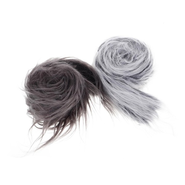 Kichvoe 2Pcs Faux Fur Strips for DIY Fox Mask Crafting