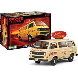 Revell Stranger Things VW T3 Surfer Boy Pizza Van 1:25 Skill Level 3 Model Building Kit