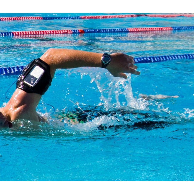 4086bl IPX8 Submersible Water Headphones for Swimming, Swimming Pool, Bathtub,