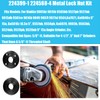 BIZHALA Set of 4 Angle Grinder Inner Outer Flange Nut