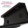 Mobilefox Under-Sink Wall Mount for Mac Mini Black