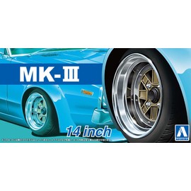 青島文化教材社 1/24 ザ・チューンドパーツシリーズ No.56 マーク3 14インチ プラモデル用パーツ