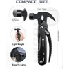 Gifts for Men, BIBURY Mini Hammer Multitool and Snowflake Multi