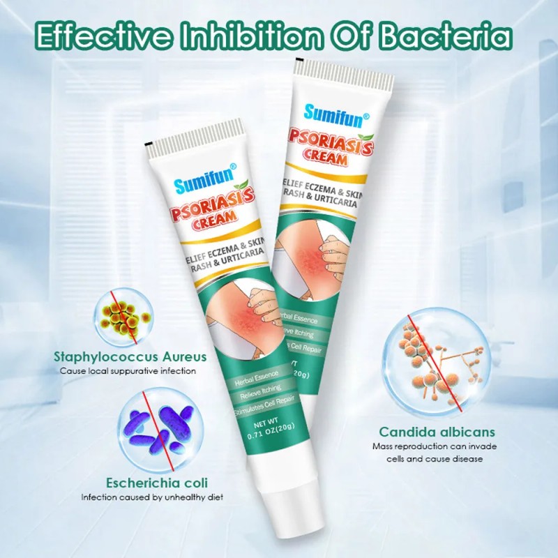 2×pomada Para Picazón, Psoriasis Musgo, Crema Para Dermatiti