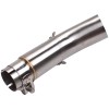 Unbranded For Suzuki GSR750 GSX-S750 BK750 Mid Exhaust Link Pipe