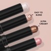 Focallure 2 in 1 Eyeshadow and Eyeliner Pen, Shimmer Cream