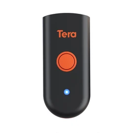 Tera Barcode Scanner Portable 1D 2D QR Wireless: Works with Bluetooth 2.4G Wireless USB Wired Waterproof Shockproof Pocket Mini Bar Code Reader for Warehouse Management Retail Model 1200