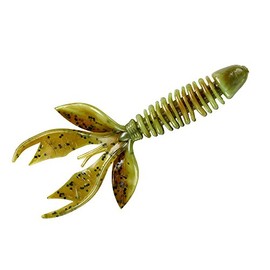 YUM Wooly Hawgtail and Hawgcraw Soft Plastic Creature Bait Fishing Lure - Excellent Bait for Flipping and Pitching, 7 per Pack