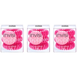 Invisibobble Candy Pink Pack of 3