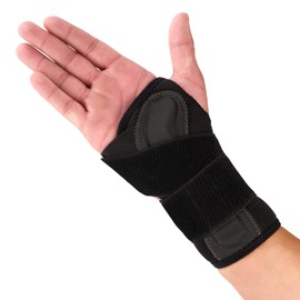 Novamed Lightweight Wrist Support, Wrist Splint, Perfect for Tendinitis, Sprains - Available in Black & Skin